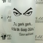 Alaus bokalas "Tu gerk gerk.. (uošvienė)"