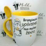 Puodelis "Brangiausiai uošvienei"