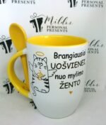 Puodelis "Brangiausiai uošvienei"