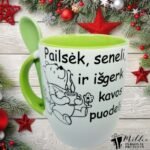 Puodelis "Pailsėk, seneli"