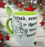 Puodelis "Pailsėk, seneli"
