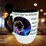 Puodelis "Kad ir kur bebūtum sesute" (su vardu)