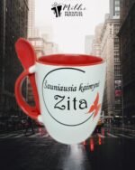 Puodelis "Šauniausia kaimynė"