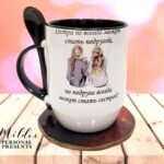 Puodelis "Geriausia drauge kaip sesė (rusų k.)"