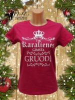 Marškinėliai "Karalienė gimusi"