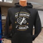 Džemperis "Trumpam į garažą"