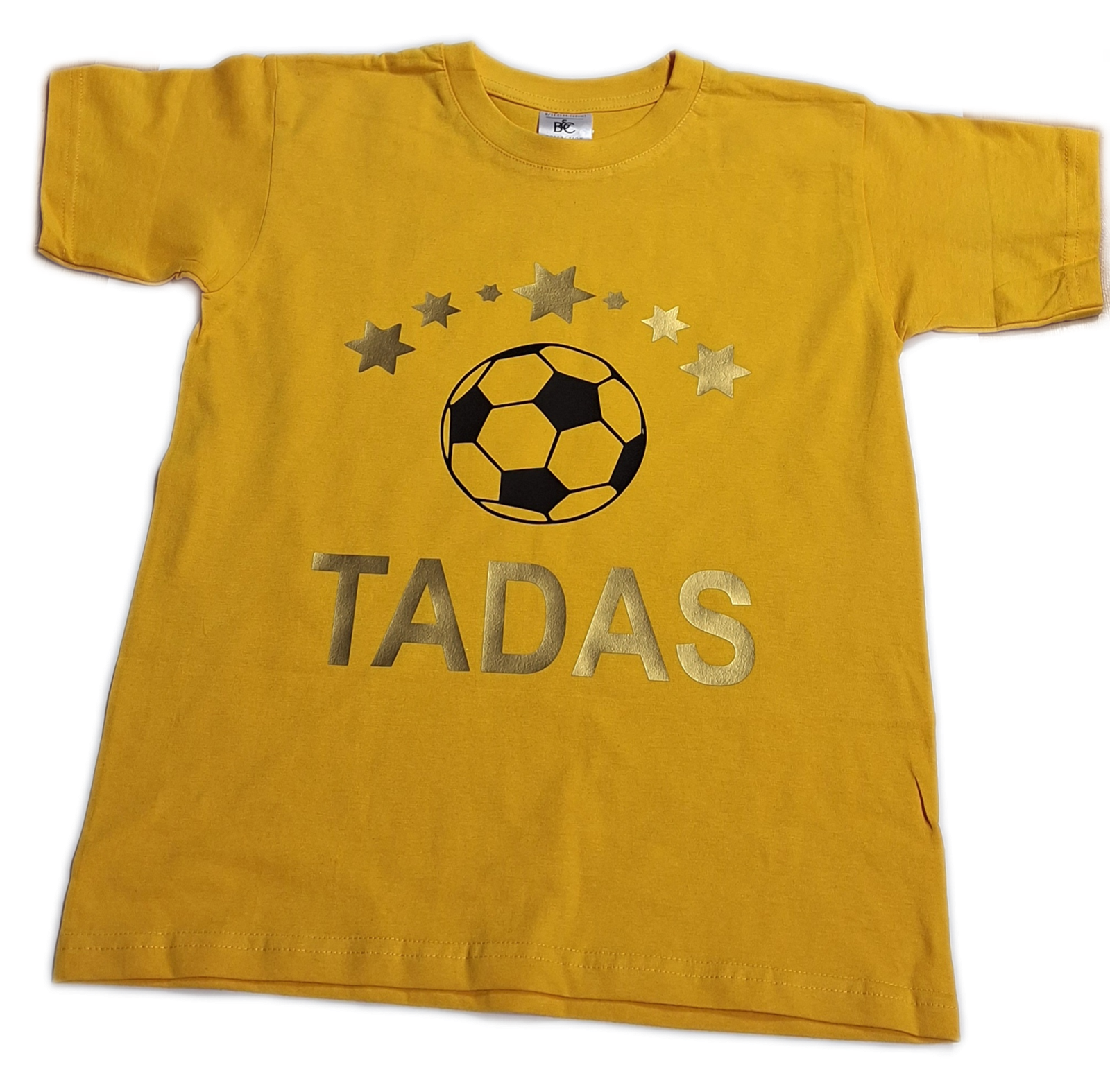 1702551064029.png Vaikiški marškinėliai "Futbolas (su vardu)" - Image 1