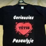 Marškinėliai "Geriausias tėtis"