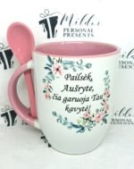 Puodelis "Pailsėk, garuoja Tau kavytė" - Image 4