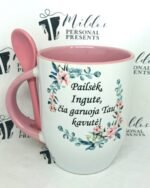 Puodelis "Pailsėk, garuoja Tau kavutė" - Image 9