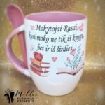 Puodelis "Mokytoja iš širdies"