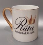 Porcelianinis puodelis "Namų karalienė (su vardu)" - Image 2