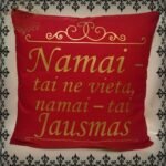 Pagalvėlė "Namai - tai jausmas"
