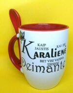 Puodelis "Kaip jaustis karalienei" - Image 7