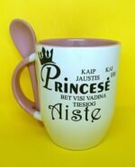 Puodelis "Kaip jaustis princesei" - Image 3