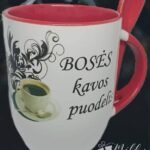 Puodelis "Bosės kavai"