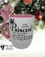 Puodelis "Kaip jaustis princesei" - Image 8