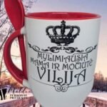 Puodelis "Mylimiausia mama ir močiutė"