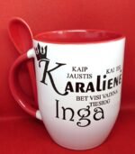 Puodelis "Kaip jaustis karalienei" - Image 8