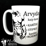 Puodelis milžinas "Karštas kaip kava"