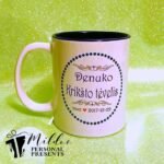 Puodelis "Krikšto tėveliui"