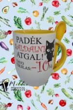 Puodelis "Padėk saldainį"