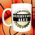 Puodelis "Rezervuota alui"