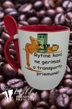 Puodelis "Transporto priemonė"