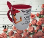 Puodelis "Karšta kaip kava"