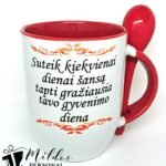 Puodelis "Suteik dienai šansą"