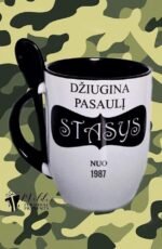 Puodelis "Pasaulį džiugina"