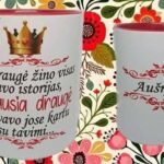 Dvipusis puodelis "Geriausia draugė"