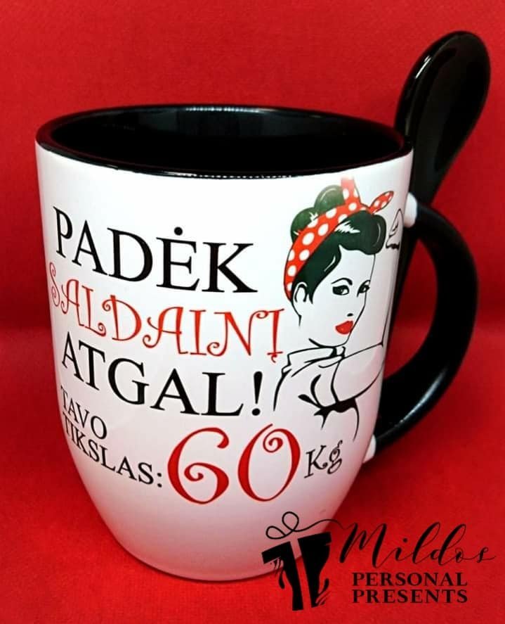 51454148_1098274370342548_3024844633625591808_n.jpg Puodelis "Padėk saldainį" - Image 1