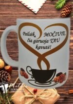 Puodelis "Pailsėk, močiute"