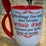 Puodelis "Geriausia draugė"