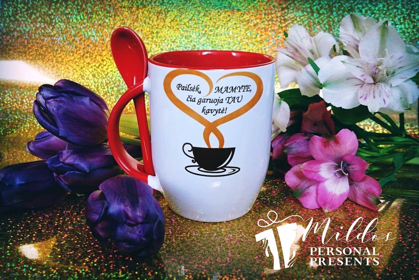 51615235_1098220843681234_5126959412501544960_o.jpg Puodelis "Pailsėk, mamyte" - Image 1