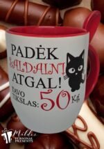 Puodelis "Padėk saldainį"