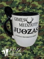 Puodelis "Gimęs medžioti"