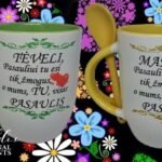 Puodelis "Tėveli/Mamyte"