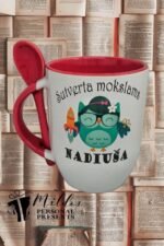 Puodelis "Sutverta mokslams"