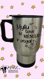 Kelioninis puodelis "Iki mėnulio ir atgal" - Image 2