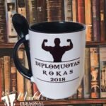 Puodelis "Diplomuotas"