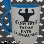 Puodelis "Tėtis pats šauniausias"