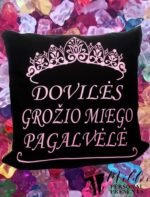 Pagalvėlė "Grožio miego (rožinis dekoras)" - Image 3