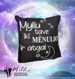 Pagalvėlė "Iki mėnulio ir atgal"