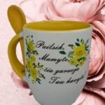 Puodelis "Pailsėk, mamyte"