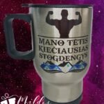 Kelioninis puodelis "Kiečiausias stogdengys"