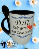 Puodelis "Tėti, kaip gera Tave turėti" - Image 2