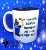 Puodelis "Turiu SUPER Tėtį" - Image 2