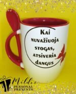 Puodelis "Kai nuvažiuoja stogas" - Image 3